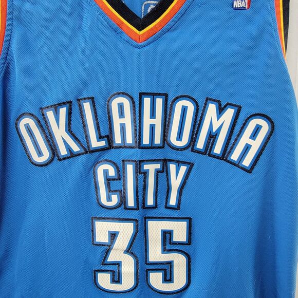 COPY - Adidas Blue Jersey NBA Oklahoma City OKC Thunder Kevin Durant Size M - F… - Picture 14 of 16